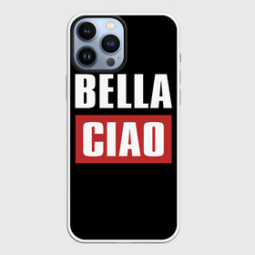 Чехол для iPhone 13 Pro Max с принтом Бумажный Дом ,  |  | bella | casa | ciao | de | la | mask | netflix | papel | бумажный | деньги | дом | маска | маски | сериал