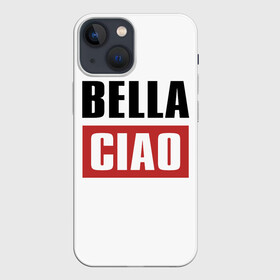 Чехол для iPhone 13 mini с принтом Бумажный Дом ,  |  | bella | casa | ciao | de | la | mask | netflix | papel | бумажный | деньги | дом | маска | маски | сериал