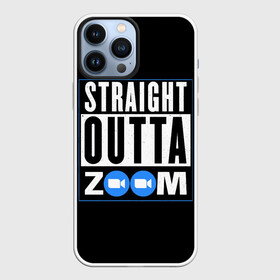Чехол для iPhone 13 Pro Max с принтом ZOOM ,  |  | skype | video | zoom | видео | дома | интернет | обучение | приложение | сиди | скайп | университет | школа