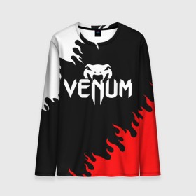 Мужской лонгслив 3D с принтом VENUM SPORT , 100% полиэстер | длинные рукава, круглый вырез горловины, полуприлегающий силуэт | mma | snake | sports | ufc | venum | venum mma | бокс | борьба | бренд | венум | единоборства | змея | мма | спорт | юфс