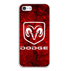 Чехол для iPhone 5/5S матовый с принтом DODGE , Силикон | Область печати: задняя сторона чехла, без боковых панелей | Тематика изображения на принте: abstract | auto | brand | car | dodge | geometry | sport | texture | абстракция | авто | автомобильные | бренд | геометрия | додж | классика | машины | модные | спорт | стиль | текстура