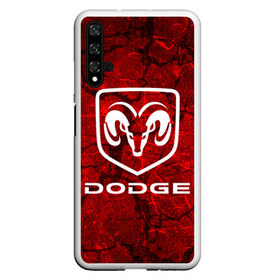 Чехол для Honor 20 с принтом DODGE , Силикон | Область печати: задняя сторона чехла, без боковых панелей | abstract | auto | brand | car | dodge | geometry | sport | texture | абстракция | авто | автомобильные | бренд | геометрия | додж | классика | машины | модные | спорт | стиль | текстура