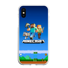 Чехол для iPhone XS Max матовый с принтом Minecraft , Силикон | Область печати: задняя сторона чехла, без боковых панелей | Тематика изображения на принте: craft | game | mine | minecraft | minecraftmemories | pixel | tnt | twitter | блок | динамит | игра | красный блок | майнкрафт | маркус перссон | пиксель | ремесло | тротил | шахта