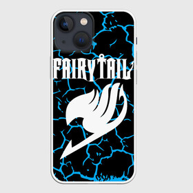 Чехол для iPhone 13 mini с принтом Helmet Fairy tail blue stripes ,  |  | Тематика изображения на принте: fairy tail | аниме | дружба | кино | любовь | магия | манга хиро масимы | мультфильм | сёнэн | сериалы | сказка | фейри тейл | фэнтези | хвост | хвост феи