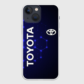 Чехол для iPhone 13 mini с принтом TOYOTA ,  |  | toyota | абстракция | авто | автомобиль | лого | логотип | машина | таета | тоета | тойота