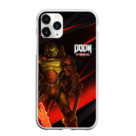 Чехол для iPhone 11 Pro матовый с принтом DOOM ETERNAL , Силикон |  | demons | devil | doom | doom eternal | doom guy | doom slayer | hell | iddqd | slayer | ад | демоны | дум | палач рока