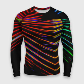 Мужской рашгард 3D с принтом STRIPES COLOR ,  |  | Тематика изображения на принте: abstract | abstraction | color | fractal | geometry | paitnt | polygon | polygonal | psy | абстракция | геометрия | краски | неоновые | полигоны | психоделика | фрактал