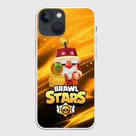 Чехол для iPhone 13 mini с принтом GALE MERCHANT ,  |  | Тематика изображения на принте: brawl | brawl stars | brawl stars gale | gale merchant | gale merchant brawl stars | merchant | бравл старс | бравл старс гэйл | гэйл | мобильные игры