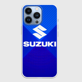 Чехол для iPhone 13 Pro с принтом SUZUKI. ,  |  | abstract | auto | brand | car | geometry | sport | suzuki | texture | абстракция | авто | автомобильные | бренд | геометрия | классика | машины | модные | спорт | стиль | сузуки | текстура