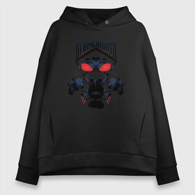 Женское худи Oversize хлопок с принтом BLACK MANTA , френч-терри — 70% хлопок, 30% полиэстер. Мягкий теплый начес внутри —100% хлопок | боковые карманы, эластичные манжеты и нижняя кромка, капюшон на магнитной кнопке | aquaman | atlanna | atlantean soldier | black manta | brine king | mera | orm | vdgerir | аквамен | аквамэн | артур карри | атланта | мера