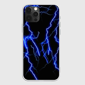 Чехол для iPhone 12 Pro Max с принтом МОЛНИИ , Силикон |  | color | colour | electricity | glim | glow | light | lights | neon | power | shine | молния | напряжение | неоновый | разряд | стихия | ток | удар | электричество