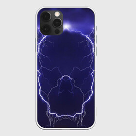 Чехол для iPhone 12 Pro Max с принтом МОЛНИИ , Силикон |  | color | colour | electricity | glim | glow | light | lights | neon | power | shine | молния | напряжение | неоновый | разряд | стихия | ток | удар | электричество