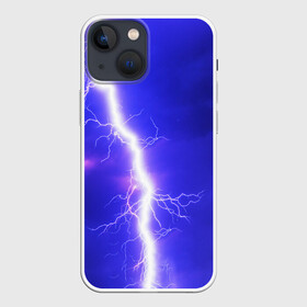 Чехол для iPhone 13 mini с принтом NEON ELECTRIX ,  |  | color | colour | electricity | glim | glow | light | lights | neon | power | shine | молния | напряжение | неоновый | разряд | стихия | ток | удар | электричество
