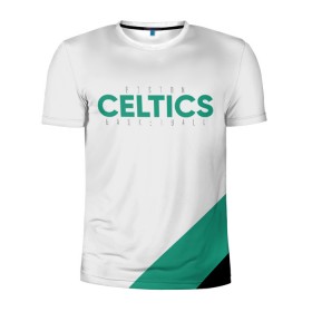 Мужская футболка 3D спортивная с принтом BOSTON CELTICS , 100% полиэстер с улучшенными характеристиками | приталенный силуэт, круглая горловина, широкие плечи, сужается к линии бедра | boston | boston seltics | irving | kyrie irving | бостон | бостон селтикс | ирвинг | кайри ирвинг | селтикс
