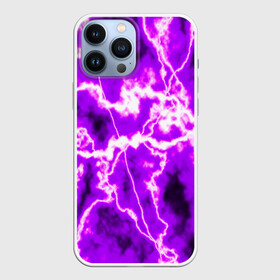 Чехол для iPhone 13 Pro Max с принтом НЕОНОВАЯ СТИХИЯ ,  |  | color | colour | electricity | glim | glow | light | lights | neon | power | shine | молния | напряжение | неоновый | разряд | стихия | ток | удар | электричество