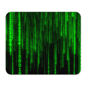 Коврик для мышки прямоугольный с принтом Матрица код цифры программист , натуральный каучук | размер 230 х 185 мм; запечатка лицевой стороны | Тематика изображения на принте: бинарный код | веб | вирус | всемирная паутина | двоичный код | зеленый | интернет | информация | кибер | код | кодер | кодирование | матрица | наука | олдскул | по | программирование