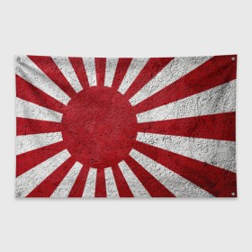 Флаг-баннер с принтом ЯПОНИЯ ГРАНЖ , 100% полиэстер | размер 67 х 109 см, плотность ткани — 95 г/м2; по краям флага есть четыре люверса для крепления | disquared тату | dragon | japan | samurai | восток | дракон | знак | иероглифы | китай | надписи | самураи | символ | япония