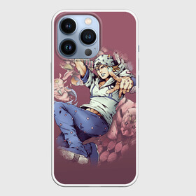 Чехол для iPhone 13 Pro с принтом JoJo ,  |  | jojo bizarre adventure | джоджо | люди из клана | приключения джо