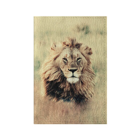 Обложка для паспорта матовая кожа с принтом Lion King , натуральная матовая кожа | размер 19,3 х 13,7 см; прозрачные пластиковые крепления | Тематика изображения на принте: animals | king | lion | африка | взгляд | голова | грива | дикие | животные | зверек | зверь | зодиак | клыки | король | кот | кошак | кошка | лапы | лев | лео | львенок | оскал | природа | саванна | симба | созвездие