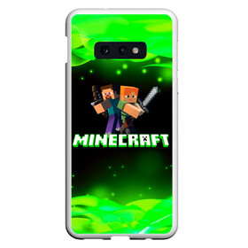 Чехол для Samsung S10E с принтом Minecraft 1 , Силикон | Область печати: задняя сторона чехла, без боковых панелей | dungeons | game | logo | minecraft | герои | грифер | детские | зомби | игра | игроман | компьютерные | лого | логотип | логотипигры | майнкрафт | мечи | мобы | огонь | персонажи | песочница | подземелья | симулятор