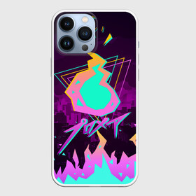 Чехол для iPhone 13 Pro Max с принтом PROMARE ,  |  | Тематика изображения на принте: anime | fdpp | fire rеscue | mad burnish | promare | аниме | гало | лио | опалённые | промар