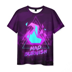 Мужская футболка 3D с принтом PROMARE MAD BURNISH , 100% полиэфир | прямой крой, круглый вырез горловины, длина до линии бедер | anime | fdpp | fire rеscue | mad burnish | promare | аниме | гало | лио | опалённые | промар