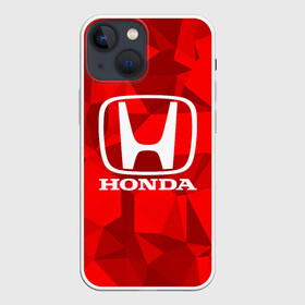 Чехол для iPhone 13 mini с принтом HONDA. ,  |  | abstract | auto | brand | car | geometry | honda | sport | texture | абстракция | авто | автомобильные | бренд | геометрия | классика | машины | модные | спорт | стиль | текстура | хонда