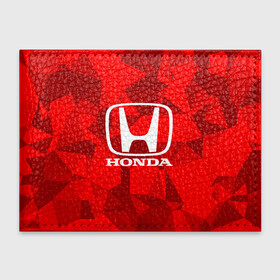 Обложка для студенческого билета с принтом HONDA. , натуральная кожа | Размер: 11*8 см; Печать на всей внешней стороне | Тематика изображения на принте: abstract | auto | brand | car | geometry | honda | sport | texture | абстракция | авто | автомобильные | бренд | геометрия | классика | машины | модные | спорт | стиль | текстура | хонда