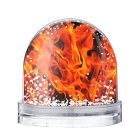 Снежный шар с принтом ОГОНЬ , Пластик | Изображение внутри шара печатается на глянцевой фотобумаге с двух сторон | fire | в огне | взрыв | огненный | огонь | пожар | текстура
