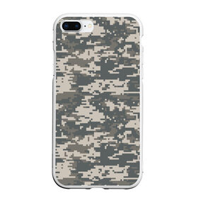 Чехол для iPhone 7Plus/8 Plus матовый с принтом Цифровой камуфляж , Силикон | Область печати: задняя сторона чехла, без боковых панелей | camo | camouflage | digital | military | pixel | армия | битва | военный | война | войска | войсковой | городской | для пустыни | камуфляж | милитари | нато | натовский | пиксели | пиксельный | пустынный | страйкболл