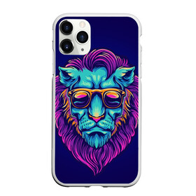 Чехол для iPhone 11 Pro Max матовый с принтом Неоновый лев в очках , Силикон |  | Тематика изображения на принте: грива | животные | закат | зверей | кошка | лев | лето | львенок | неоновая | очки | пляж | прайд | разноцветная | солнце | тигр | царь