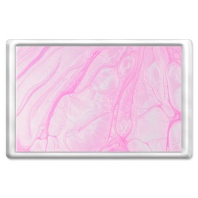 Магнит 45*70 с принтом розовые разводы краска зефир , Пластик | Размер: 78*52 мм; Размер печати: 70*45 | абстракция | зефир | краска. разводы | нежный | повседневный | простой | светлый