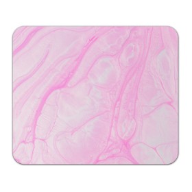 Коврик для мышки прямоугольный с принтом розовые разводы краска зефир , натуральный каучук | размер 230 х 185 мм; запечатка лицевой стороны | абстракция | зефир | краска. разводы | нежный | повседневный | простой | светлый