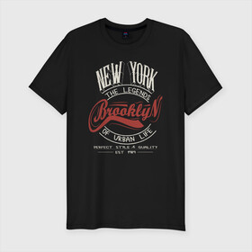 Мужская футболка хлопок Slim с принтом Городские легенды Нью-Йорка , 92% хлопок, 8% лайкра | приталенный силуэт, круглый вырез ворота, длина до линии бедра, короткий рукав | bronx | brooklyn | city | manhattan | new york | queens | retro | staten island | usa | vintage | бронкс | бруклин | винтаж | джерси | квинс | легенды | мантэттен | манхеттен | манхэттэн | нью джерси | нью йорк | остров | ретро | стейтен айленд |