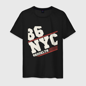 Мужская футболка хлопок с принтом 1986 New York Brooklyn , 100% хлопок | прямой крой, круглый вырез горловины, длина до линии бедер, слегка спущенное плечо. | 1986 | bronx | brooklyn | city | manhattan | new york | queens | retro | staten island | usa | vintage | бронкс | бруклин | винтаж | джерси | квинс | мантэттен | манхеттен | манхэттэн | нью джерси | нью йорк | остров | ретро | стейтен айленд | сш