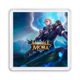 Магнит 55*55 с принтом mobile legends , Пластик | Размер: 65*65 мм; Размер печати: 55*55 мм | Тематика изображения на принте: 