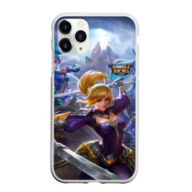 Чехол для iPhone 11 Pro матовый с принтом mobile legends , Силикон |  | Тематика изображения на принте: 5v5 | dota | game | heroes | legends | moba | mobile | mobile legends | mobile moba | pubg | pvp | герои | дети | для женщин | для мужчин | дота | игра | легенда | моба | мобла