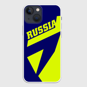 Чехол для iPhone 13 mini с принтом Russia ,  |  | ru | rus | russia | team | герб | двуглавый | зеленая | знак | империя | логотип | надпись | национальный | орел | патриот | родина | российская | россия | русич | русский | русь | рф | сборная | символ | спорт