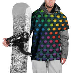 Накидка на куртку 3D с принтом 3Д спектр , 100% полиэстер |  | Тематика изображения на принте: горошек | железо | жесть | излучение | иллюзия | круги | лампочки | металл | оболочка | объём | радуга | сияние | соты | сталь | фонари | шарики | шары