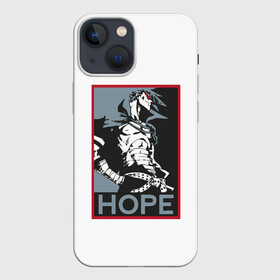 Чехол для iPhone 13 mini с принтом Камина Надежда ,  |  | cyberpunk | guren | gurren | japan | lagan | lagann | аниме | боец | гурен | гуррен | ёко | камина | камино | лаган | лаганн | ниндзя | самурай | симон | стиль | япония | японский