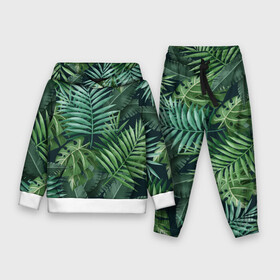 Детский костюм 3D (с толстовкой) с принтом Тропики ,  |  | summer | банановая | банановые | джунгли | зелень | краски | летняя | лето | листики | листы | листья | надпись | настроение | отдых | отпуск | пальма | пальмовые | пальмы | папоротник | пляжная | позитив
