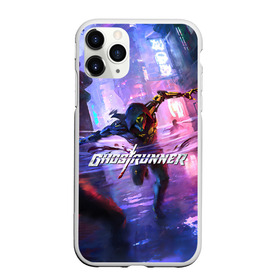 Чехол для iPhone 11 Pro матовый с принтом Ghostrunner , Силикон |  | action | cyberpunk | future | game | genji | ghostrunner | hardcore | keymaster | ninja | samurai | sci fi | slasher | stream | арт | будущее | в стиме | генджи | гендзи | генжи | гостраннер | гэндзи | игра | киберпанк | нинздя | нинзя | самурай | слэшер 