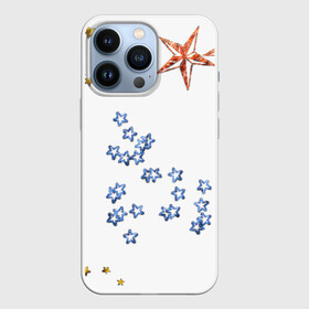 Чехол для iPhone 13 Pro с принтом Звёзды ,  |  | звезды | картинки | конфетти | прикольные | рассеивается | узоры