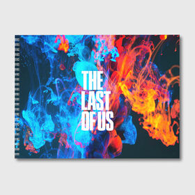 Альбом для рисования с принтом THE LAST OF US , 100% бумага
 | матовая бумага, плотность 200 мг. | ellie | game | joel | naughty dog | part 2 | the last of us | джоэл | одни из нас | элли