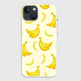 Чехол для iPhone 13 с принтом Банана ,  |  | pattern | textures | tnt | абстракция | бананабум | бананы | ветки | взрыв | геометрия | градиент | дождь | заливка | обезьяна | паттерны | пиксели | пикси | продукты | текстура | текстуры | тнт | фигуры | фон