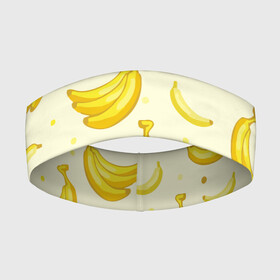 Повязка на голову 3D с принтом Банана ,  |  | pattern | textures | tnt | абстракция | бананабум | бананы | ветки | взрыв | геометрия | градиент | дождь | заливка | обезьяна | паттерны | пиксели | пикси | продукты | текстура | текстуры | тнт | фигуры | фон