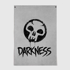 Постер с принтом Emblems Darkness , 100% бумага
 | бумага, плотность 150 мг. Матовая, но за счет высокого коэффициента гладкости имеет небольшой блеск и дает на свету блики, но в отличии от глянцевой бумаги не покрыта лаком | game | magic | magic the gathering | mtg | wizards of the coast | игра | логические игры | настолка | настольная игра