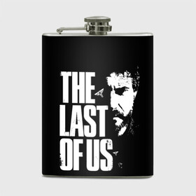 Фляга с принтом The Last of Us  , металлический корпус | емкость 0,22 л, размер 125 х 94 мм. Виниловая наклейка запечатывается полностью | ellie | games | joel | naughty dog | night | джоэл | игры | ночь | одни из нас | часть 2 | элли