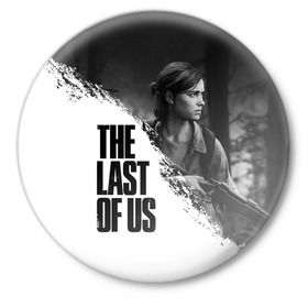 Значок с принтом THE LAST OF US 2 ,  металл | круглая форма, металлическая застежка в виде булавки | cicadas | fireflies | naughty dog | the last of us | the last of us part 2 | tlou | tlou2 | джоэл | последние из нас | цикады | элли