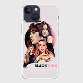 Чехол для iPhone 13 mini с принтом blackpink ,  |  | black  pink | blackpink | jennie | jisoo | k pop | lalisa | группа | к поп | корейская группа | розовый | черный